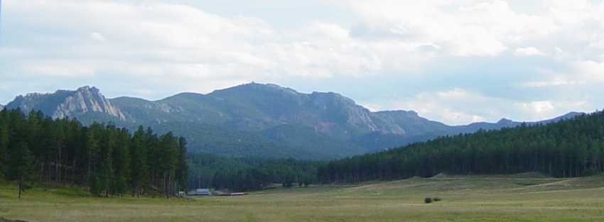 Harney Peak in the Black Hills of South Dakota