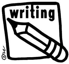 Writing logo